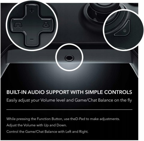 Pad przewodowy PDP Microsoft Xbox/PC Raven black Pad przewodowy PDP Microsoft Xbox/PC Raven black