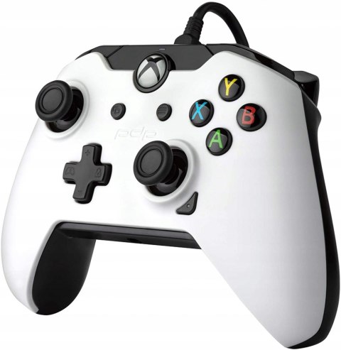 Pad przewodowy do konsoli PDP Microsoft Xbox biały