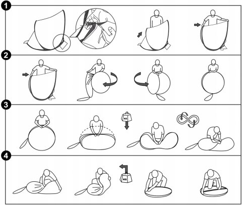 Namiot plażowy Ultrasport Pop Up zielony GW FV HiT
