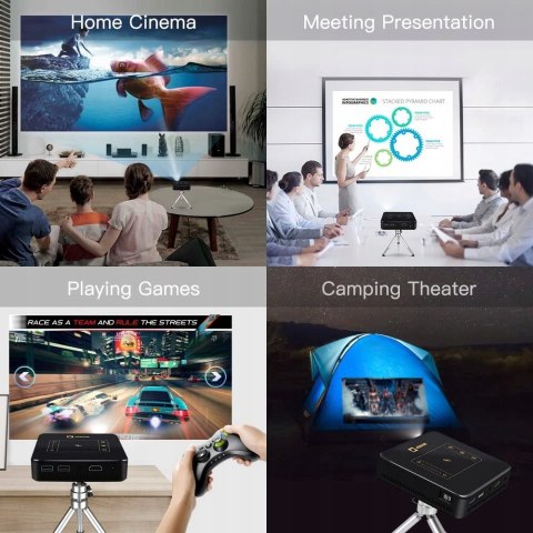 PRZENOŚNY PROJEKTOR OTHA D13 ANDROID 200 ANSI HIT