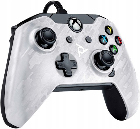 Pad przewodowy do konsoli Microsoft Xbox One biały Pad przewodowy do konsoli Microsoft Xbox One biały