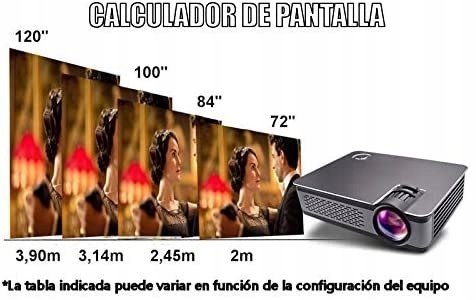 Projektor LCD Unicview FHD900 czarny 1080P LUX