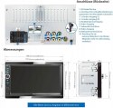 RADIO SAMOCHODOWE XOMAX XM-2V719 BT USB OKAZJA!