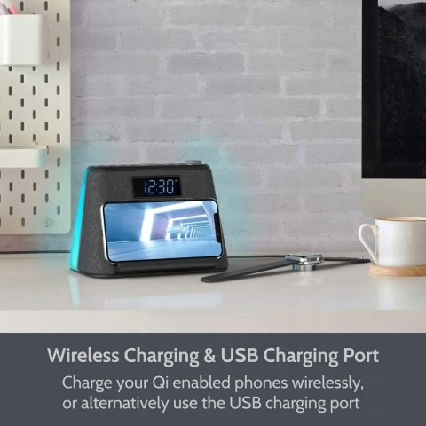 RADIO I-BOX GLOW BT ŁADOWARKA INDUKCYJNA OKAZJA!