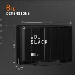 Dysk zewnętrzny HDD WD Black D10 Game Drive 8TB FV