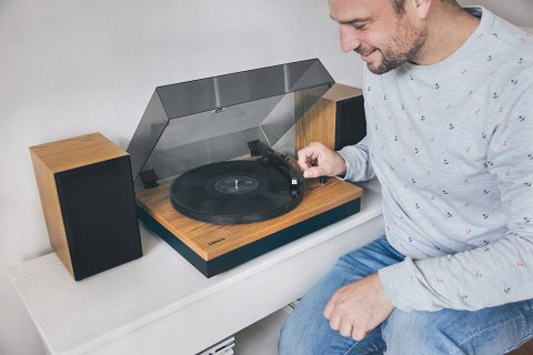 GRAMOFON LENCO LS-300 BLUETOOTH WOOD OKAZJA HIT!