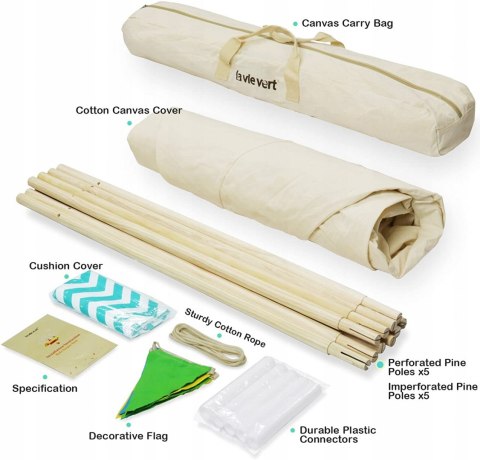 Indiański namiot tipi dla dzieci LAVIEVERT OKAZJA!