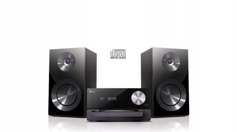 MINIWIEŻA LG CM2460 BT CD AUX BLACK OKAZJA HIT!