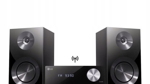 MINIWIEŻA LG CM2460 BT CD AUX BLACK OKAZJA HIT!