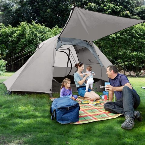 Namiot turystyczny Bessport 4 szary GW FV OKAZJA!