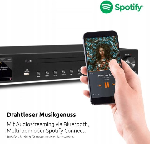 RADIO INTERNETOWE TECHNISAT DIGITRADIO 143 BT DAB+