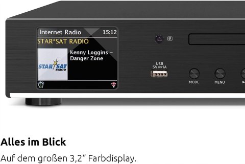 RADIO INTERNETOWE TECHNISAT DIGITRADIO 143 BT DAB+