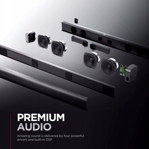 SOUNDBAR BOMAKER ODINE 1 2.0 120W BT USB AUX HIT!