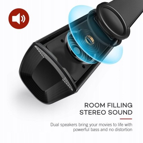 SOUNDBAR TAOTRONICS TT-SK017 BLUETOOTH BLACK HIT!