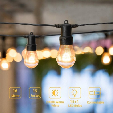 Zewnętrzne łańcuchy świetlne OxyLED ASS14-5215 16M