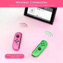 VIVEFOX Joy Pad Nintendo Switch różowy zielony HIT