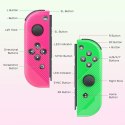 VIVEFOX Joy Pad Nintendo Switch różowy zielony HIT