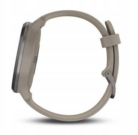 Garmin Vivomove HR czarny z piaskowym paskiem