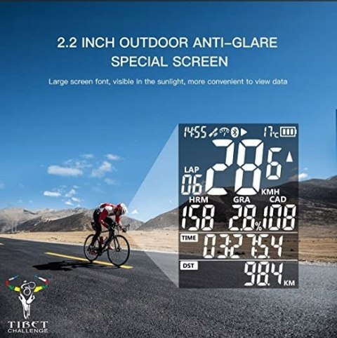 Licznik rowerowy bezprzewodowy IGPSPORT iGS50E