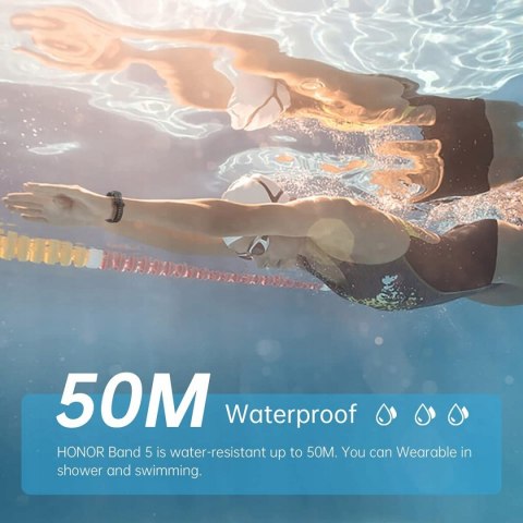 Smartwatch Honor Band 5 różowy monitor aktywności