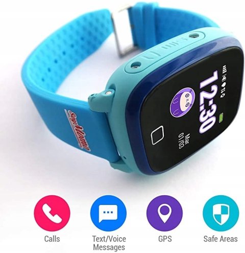 Smartwatch SoyMomo H2O niebieski GPS SOS