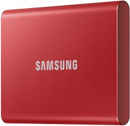 Dysk przenośny SSD Samsung T7 2TB Czerwony GW FV!