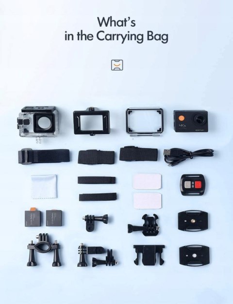 Kamera sportowa APEMAN A79 20 Mpx NAJTANIEJ!