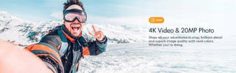 Kamera sportowa APEMAN A79 20 Mpx NAJTANIEJ!