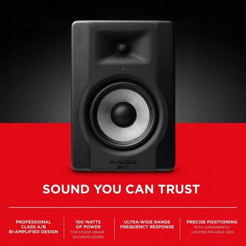 MONITOR STUDYJNY M-AUDIO BX5 D3 AKTYWNY OKAZJA!