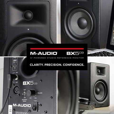 MONITOR STUDYJNY M-AUDIO BX5 D3 AKTYWNY OKAZJA!