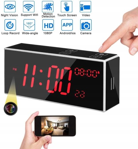 Ukryta kamera szpiegowska zegarek BEYAWL 1080P HIT Ukryta kamera szpiegowska zegarek BEYAWL 1080P HIT