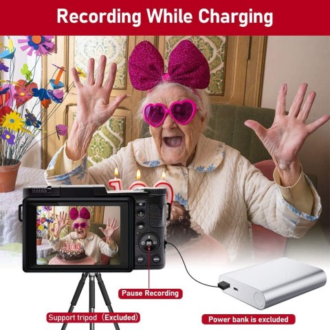 CD-R2 2.7K Full HD 30MP Cyfrowa kamera wideo Kamer