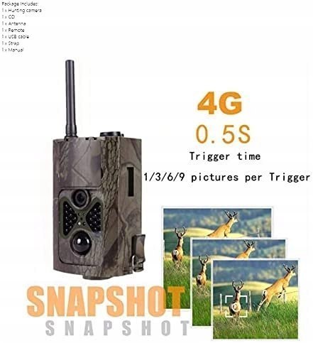 Kamera myśliwska fotopułapka KD Outdoor HC-550Lte
