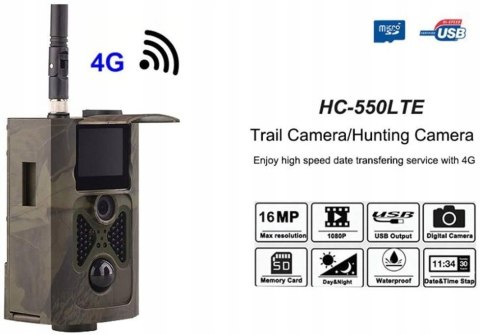 Kamera myśliwska fotopułapka KD Outdoor HC-550Lte