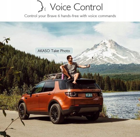 Kamera sportowa AKASO BRAVE6 4K UHD NAJTANIEJ HIT