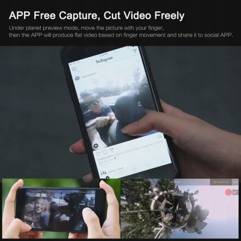 Kamera sportowa Insta360 ONE VR 4K UHD NAJTANIEJ