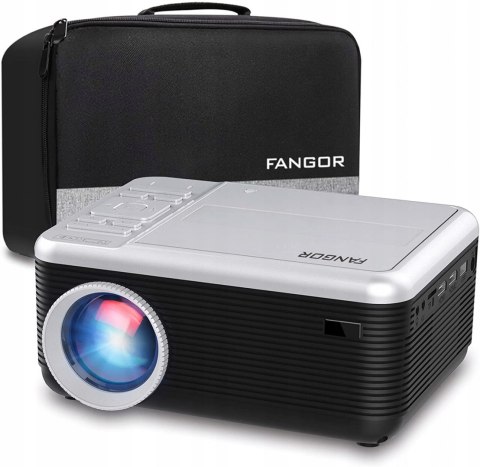 PROJEKTOR FANGOR F-301 DVD 5500LUMEN Full HD CPRM!