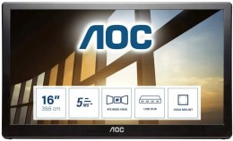 PRZENOŚNY MONITOR AOC I1659FWUX 15,6'' FULLHD HIT!