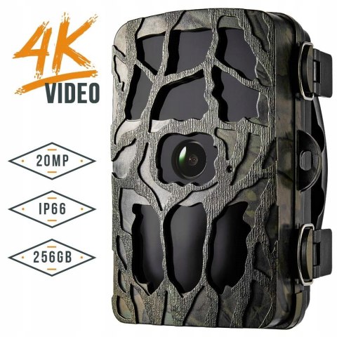 Wodoodporna kamera myśliwska Blusmart 4K 20MP IP66
