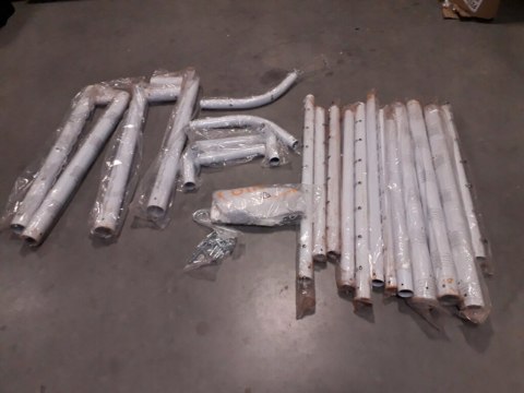 Bramka piłkarska przenośna 366 x 200 x 152 cm HIT