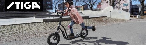 Hulajnoga Stiga AIR SCOOTER 16" srebrna HIT