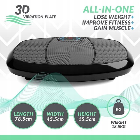 Płyta wibrująca Bluefin Fitness 3D Dual-Motor HIT!
