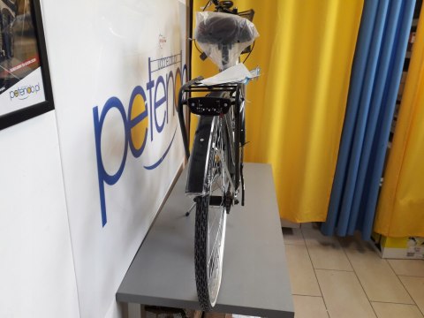 Rower Miejski Damski Jednobieg 26 Koszyk Bagażnik