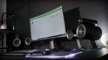 ZESTAW GŁOŚNIKÓW RAZER NOMMO PRO 2.1 BT BLACK HIT!