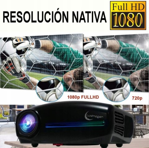 Projektor LED Luximagen FUHD200 1920x1080 6500LUX