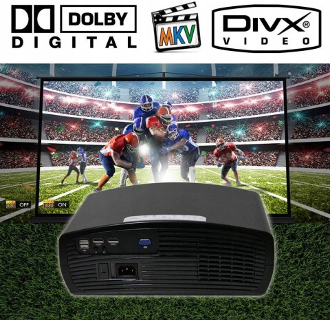 Projektor LED Luximagen FUHD200 1920x1080 6500LUX