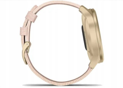 Zegarek hybrydowy Garmin Vivomove różowo-złoty NFC Zegarek hybrydowy Garmin Vivomove różowo-złoty NFC