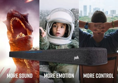 SOUNDBAR POLK AUDIO REACT BAR BT WIFI HDMI OKAZJA!
