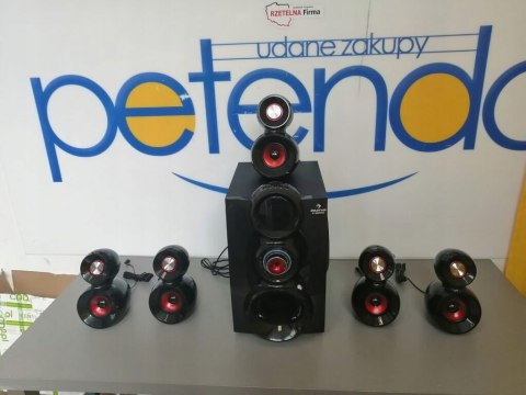 ZESTAW GŁOŚNIKÓW AUNA X-GAMING 5.1 BLACK OKAZJA!