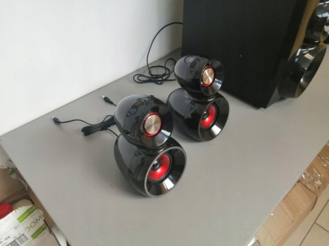 ZESTAW GŁOŚNIKÓW AUNA X-GAMING 5.1 BLACK OKAZJA!